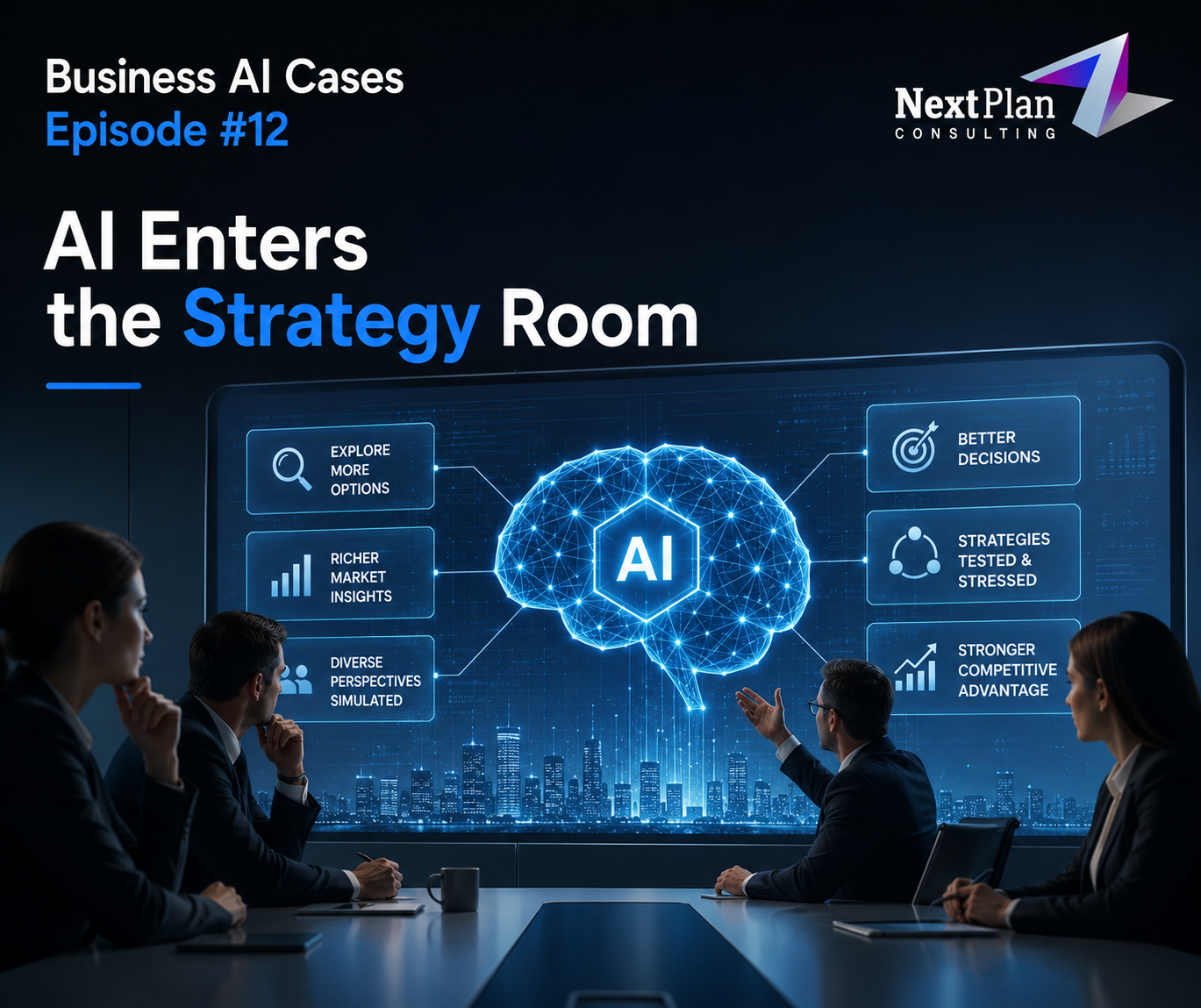 AI Enters the Strategy Room